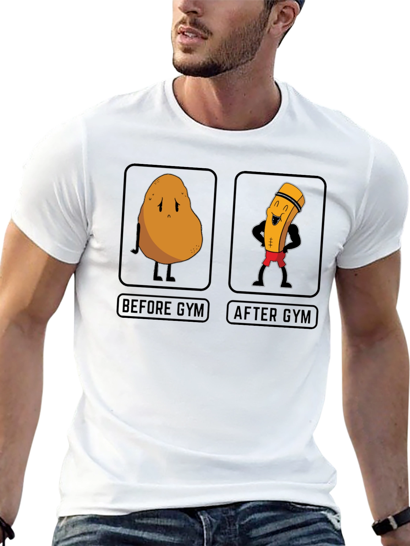 Funny Gym Potato T-Shirt