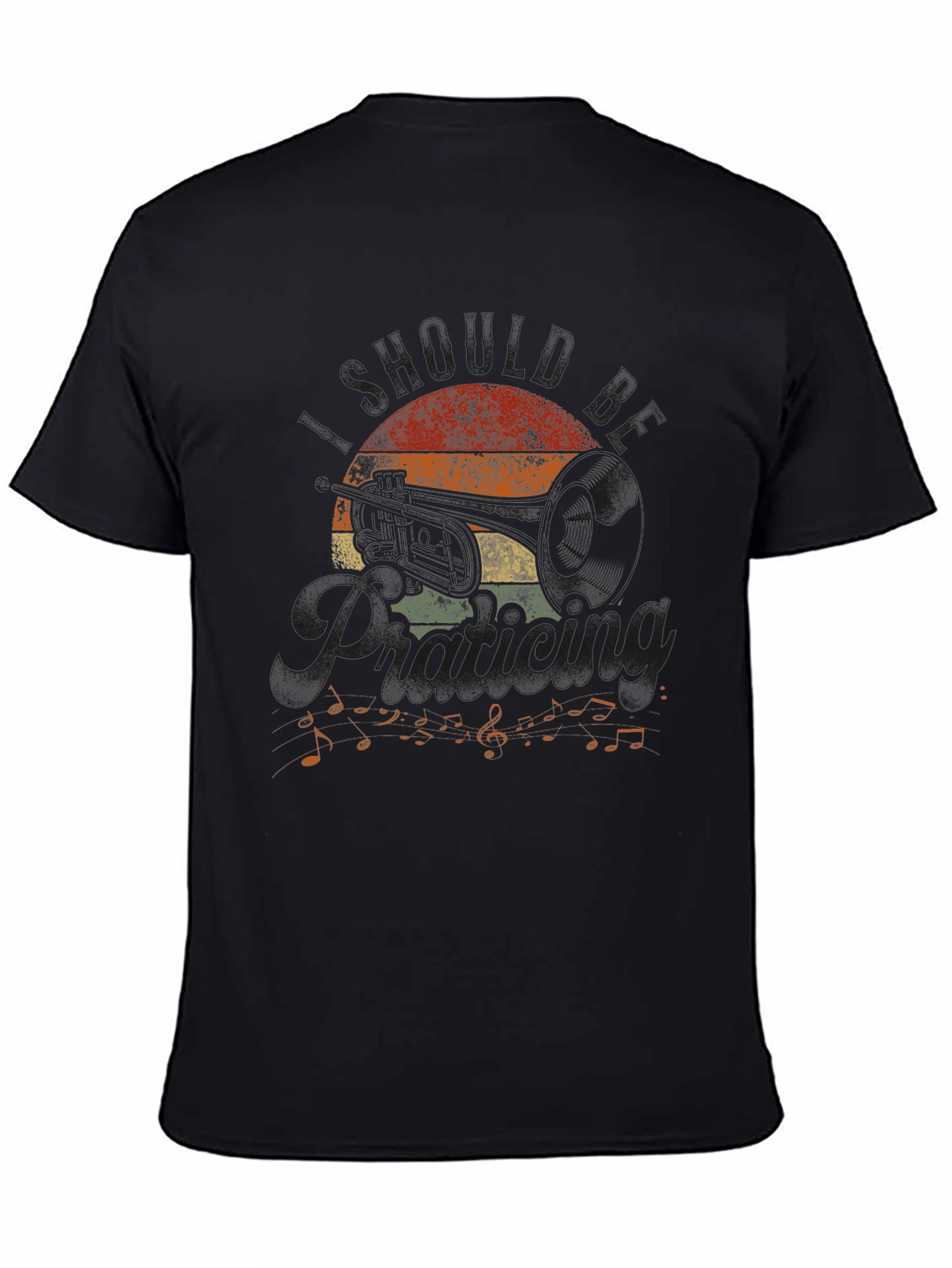 Retro Trombone Music T-Shirt