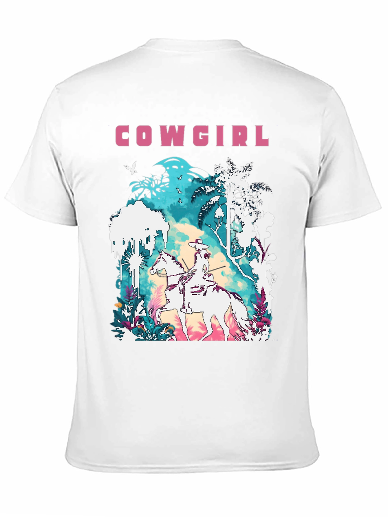 Cowgirl Graphic Tee - Western Style Shirt