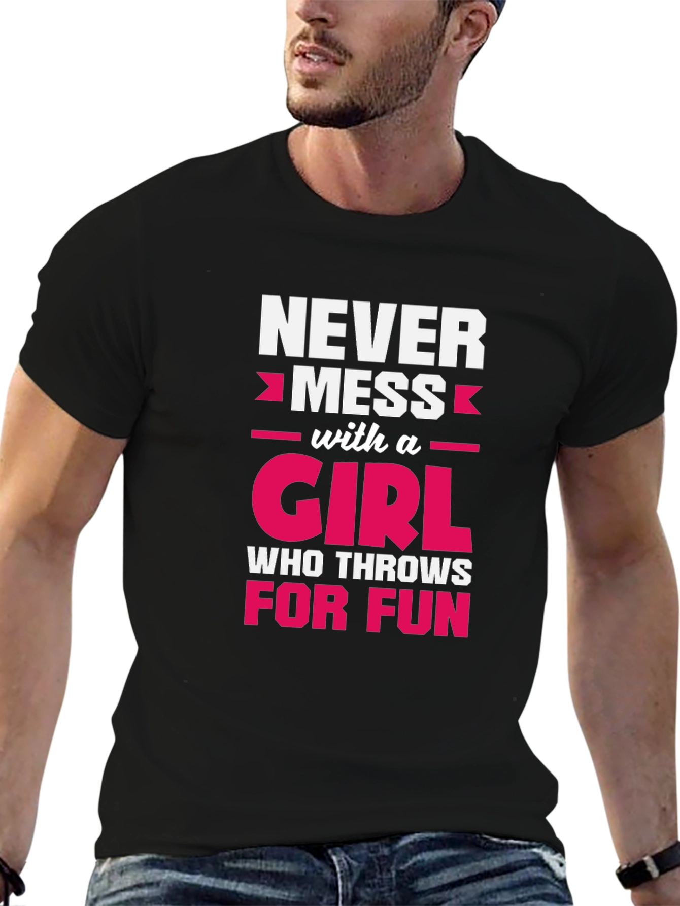 Never Mess With A Girl T-Shirt