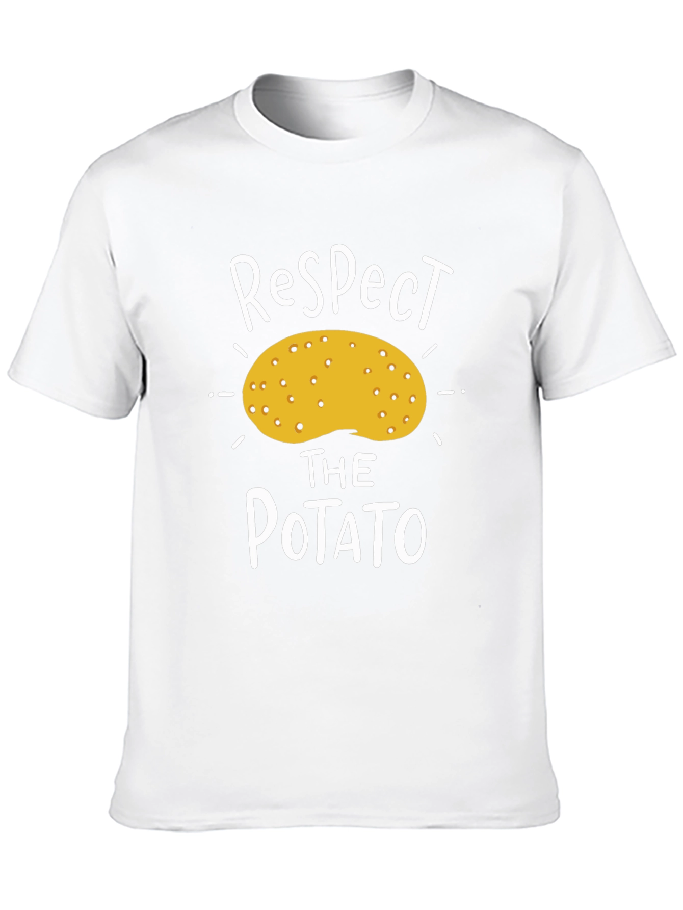 Respect The Potato Graphic T-Shirt