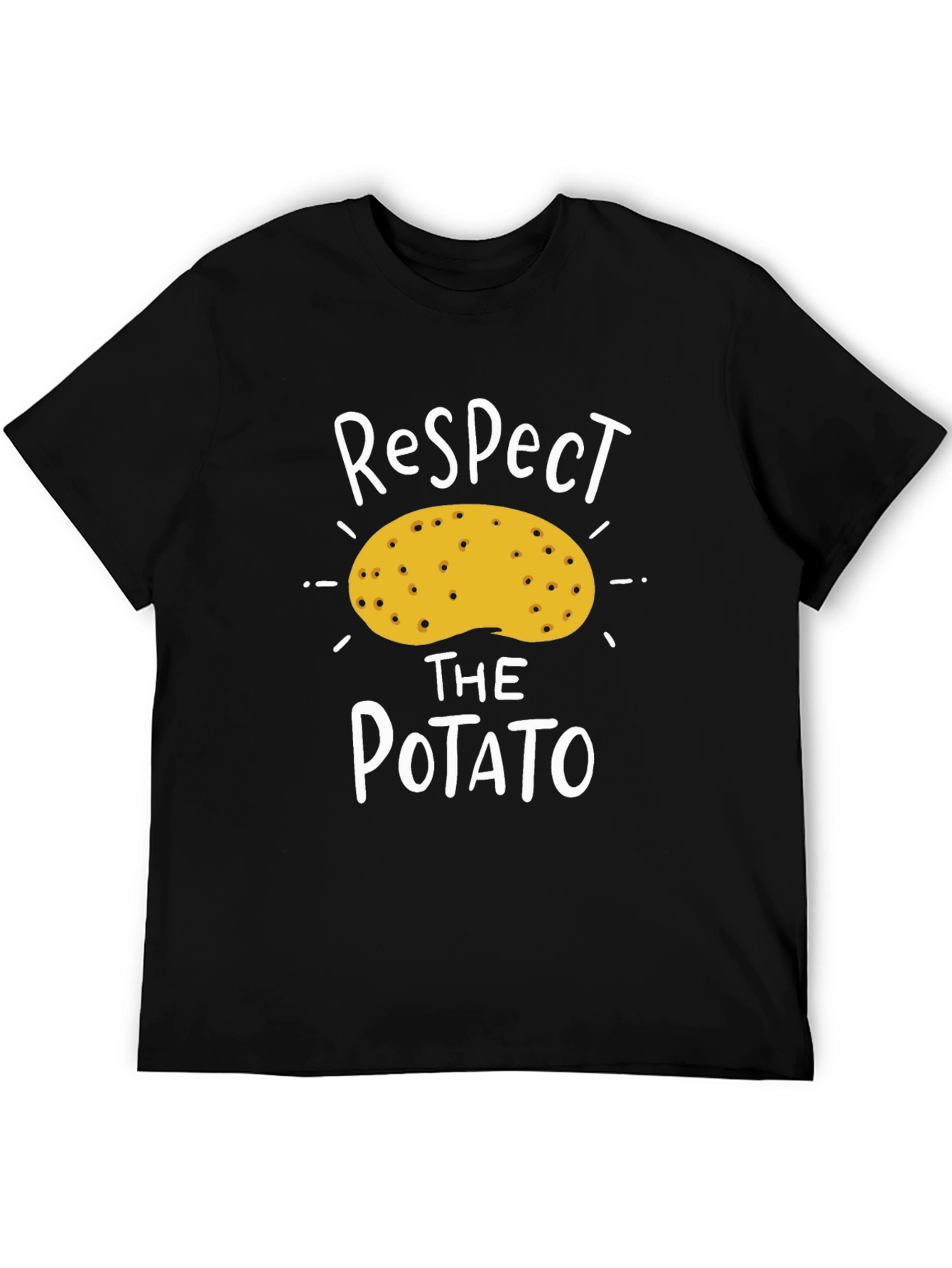 Respect The Potato Graphic T-Shirt
