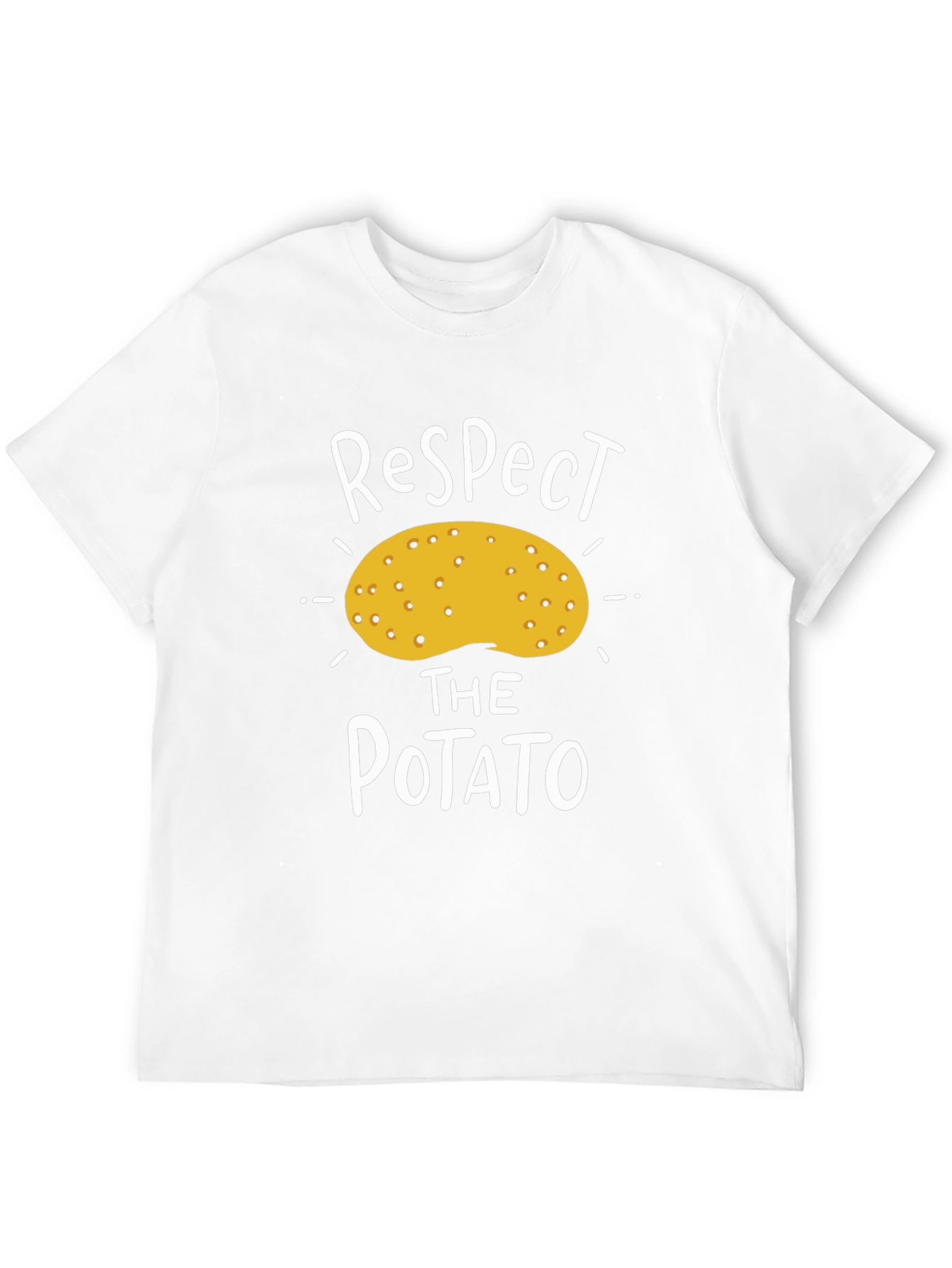 Respect The Potato Graphic T-Shirt