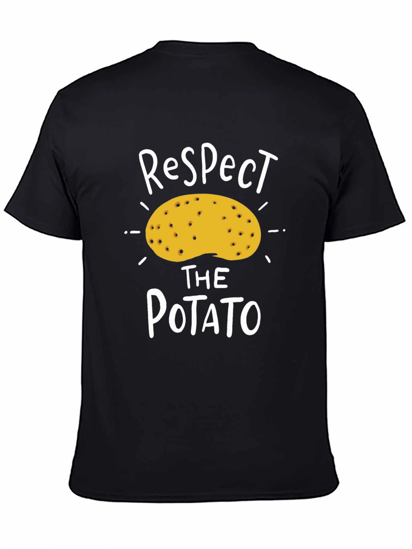 Respect The Potato Graphic T-Shirt