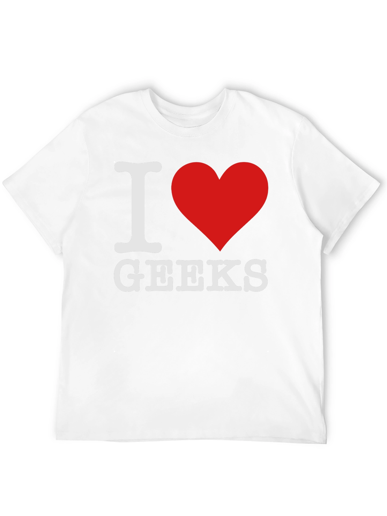 I Heart Geeks Black T-Shirt - Geek Pride Apparel