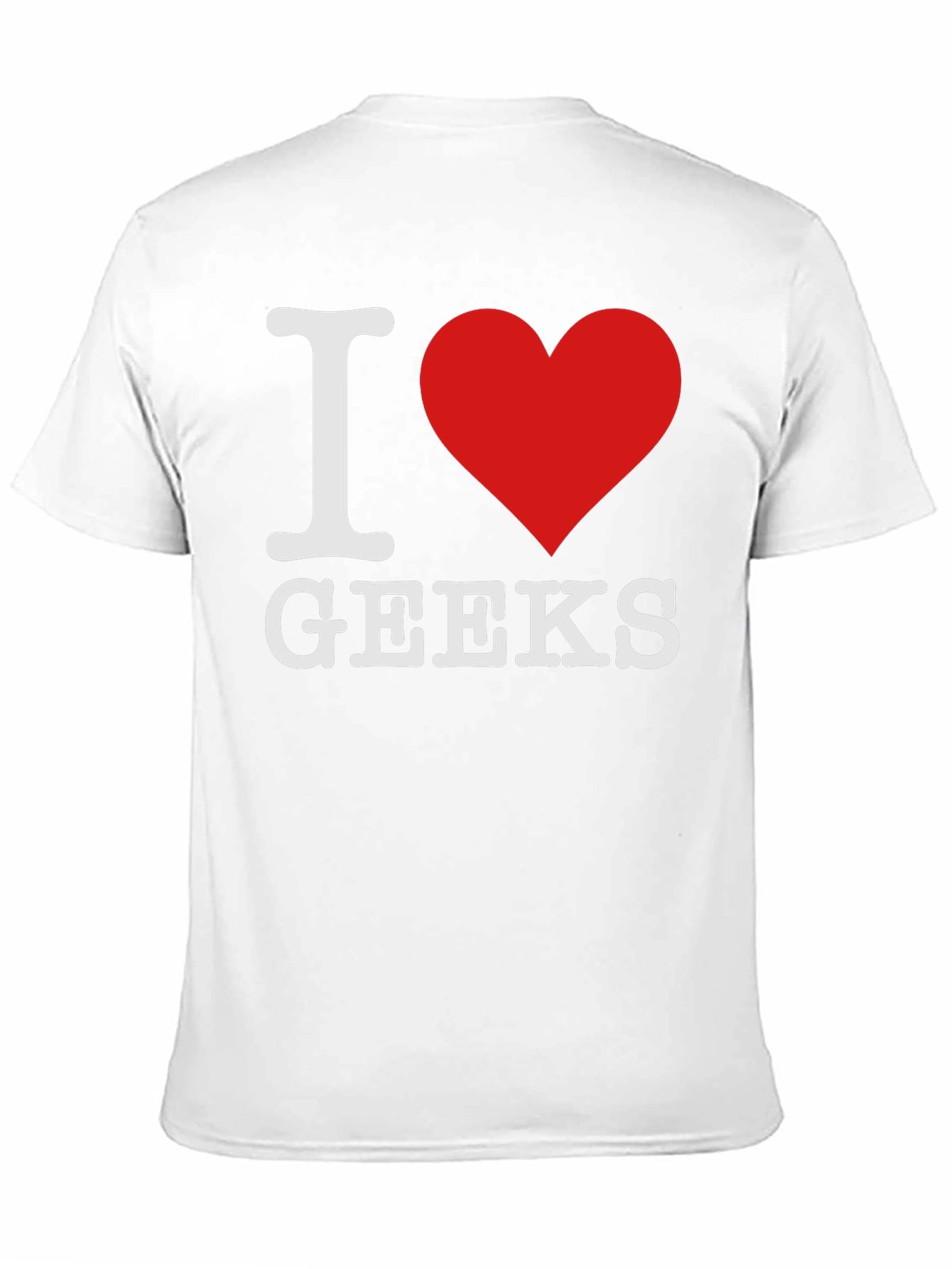 I Heart Geeks Black T-Shirt - Geek Pride Apparel