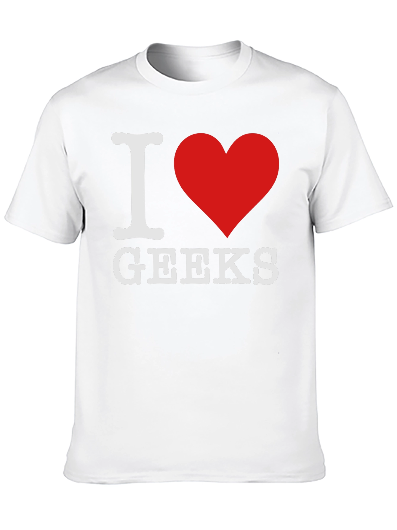 I Heart Geeks Black T-Shirt - Geek Pride Apparel
