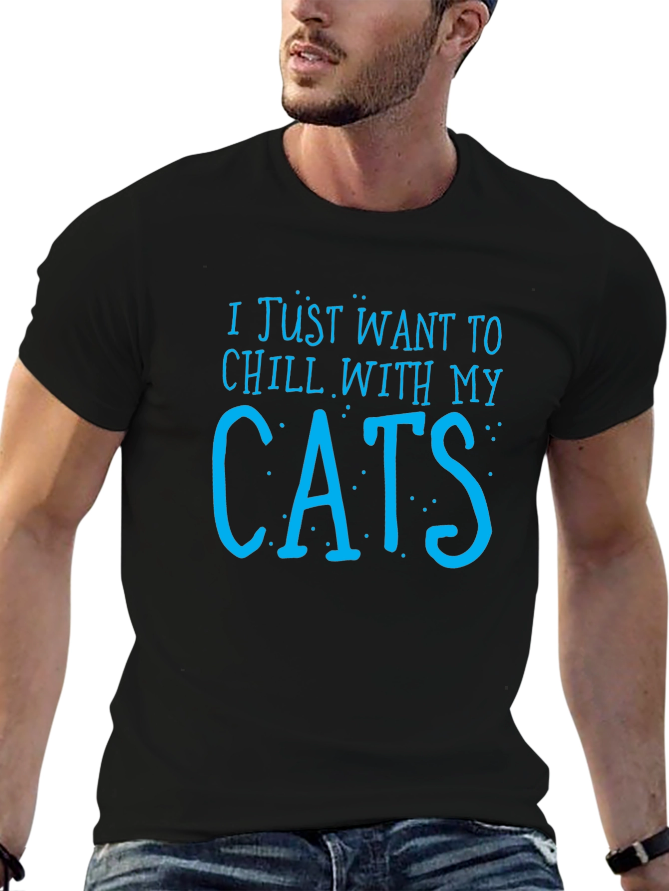 Chill with My Cats Graphic Tee