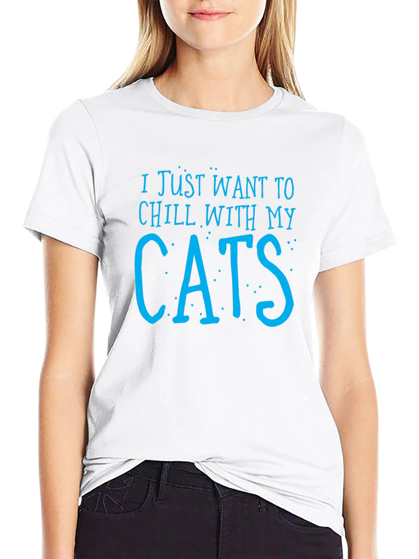 Chill with My Cats Graphic Tee