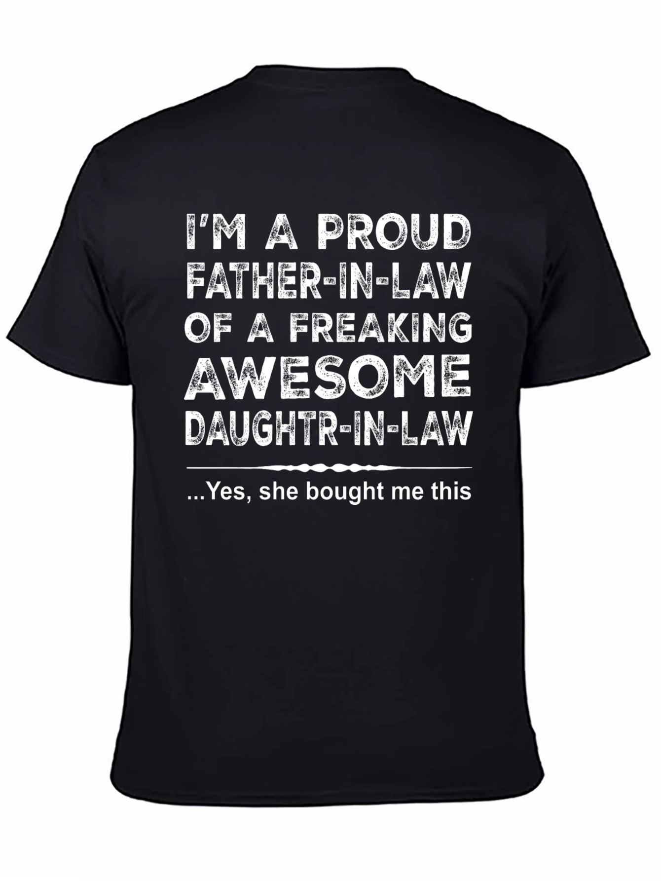 Proud Father-in-Law Graphic T-Shirt