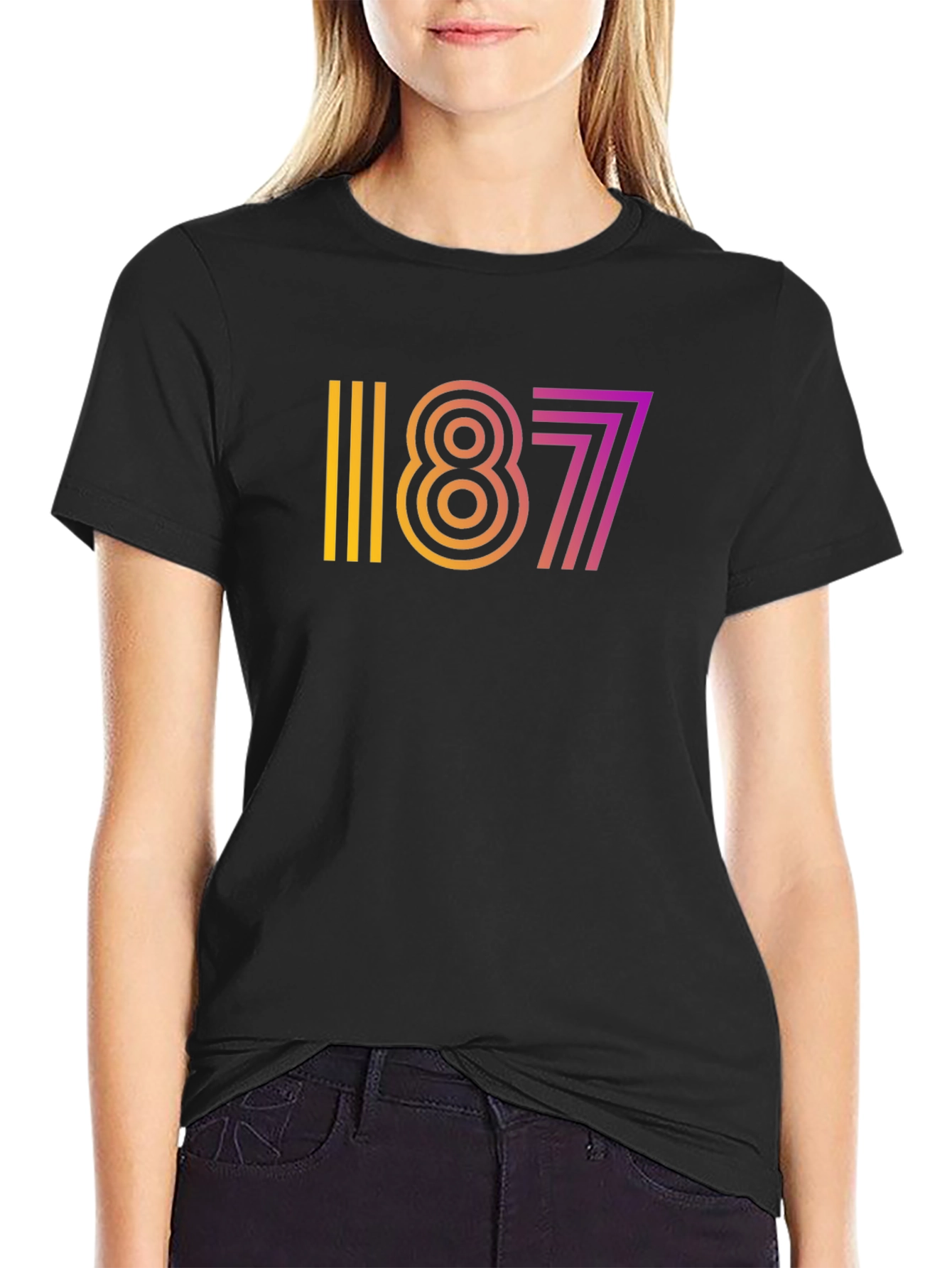 Retro Gradient 1877 Graphic Tee