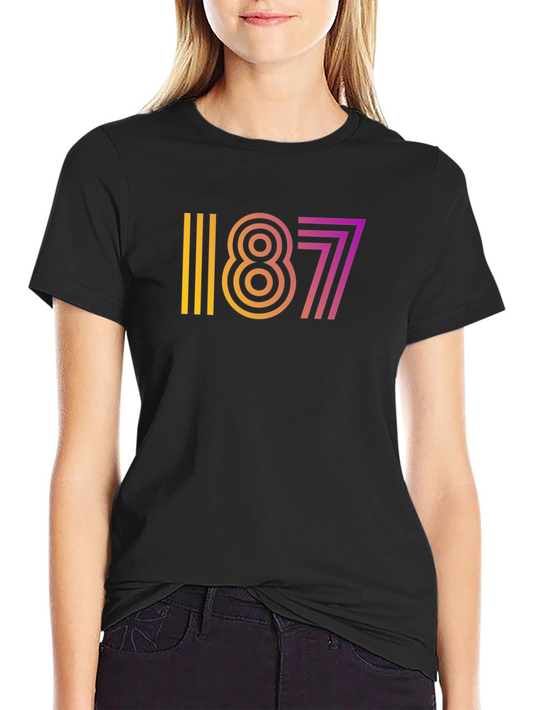 Retro Gradient 1877 Graphic Tee