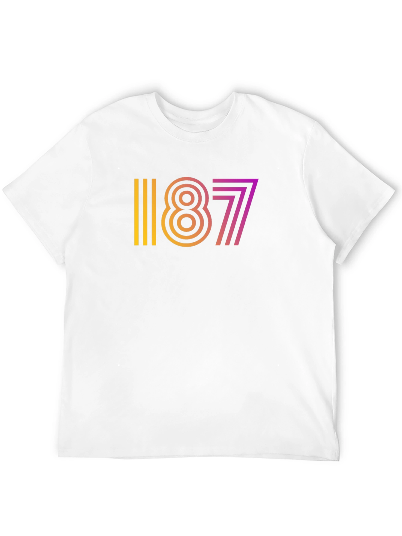 Retro Gradient 1877 Graphic Tee