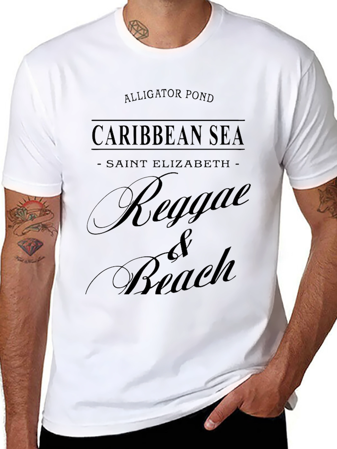 Caribbean Sea Reggae & Beach T-Shirt