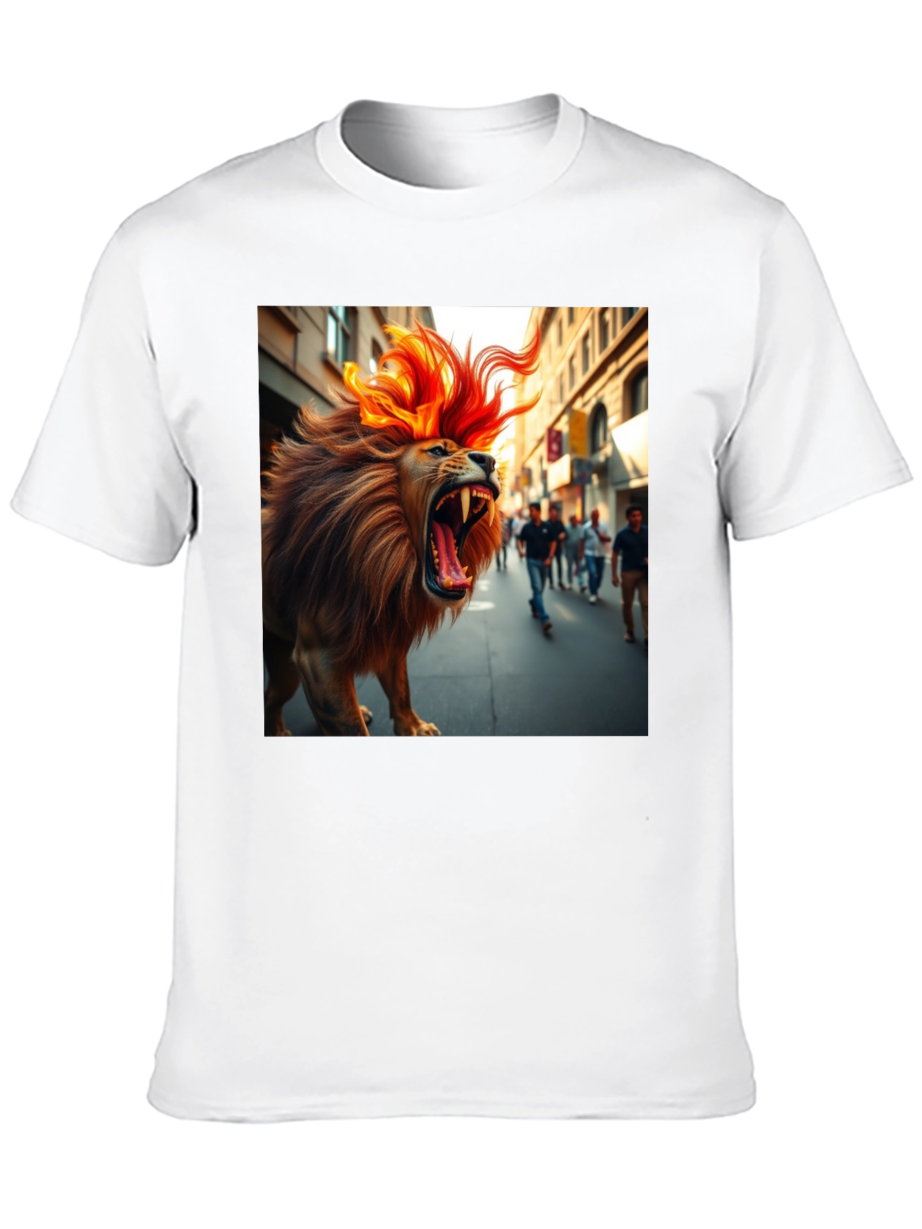 Roaring Lion Graphic Tee - Bold Streetwear