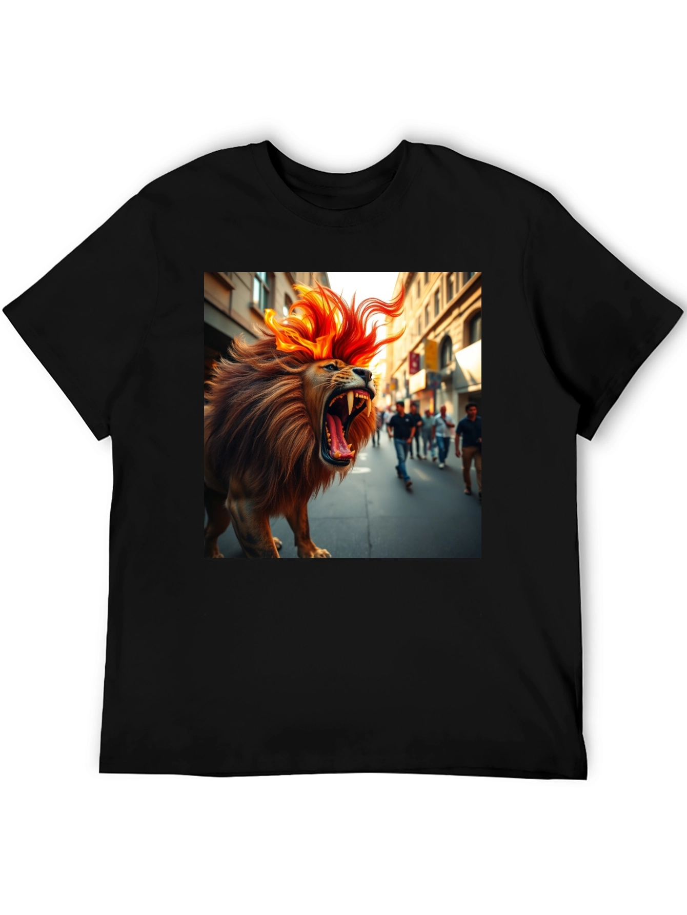 Roaring Lion Graphic Tee - Bold Streetwear