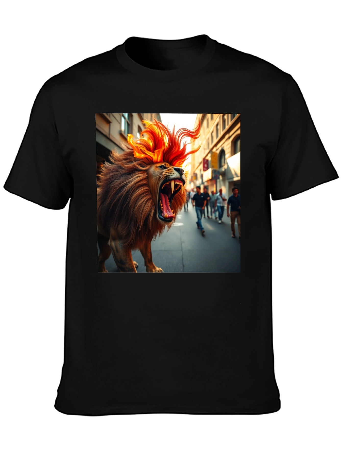 Roaring Lion Graphic Tee - Bold Streetwear