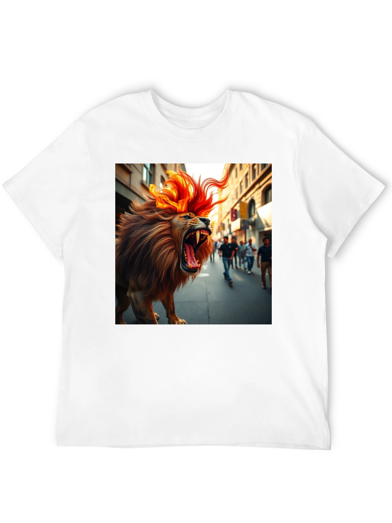 Roaring Lion Graphic Tee - Bold Streetwear