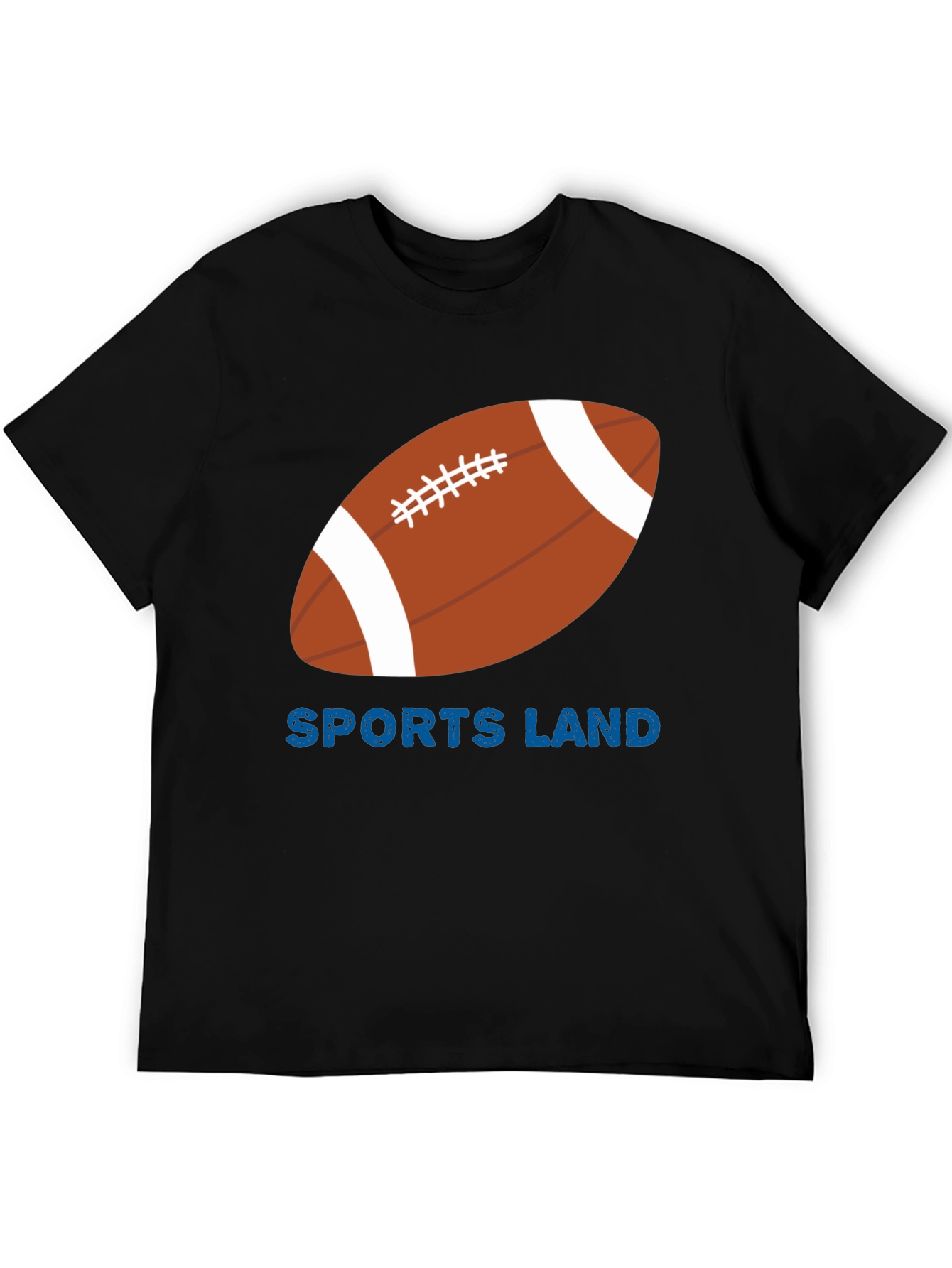 Sports Land Football Graphic T-Shirt