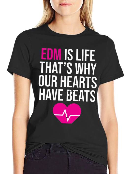 EDM Is Life Graphic Tee | Music Lovers T-Shirt