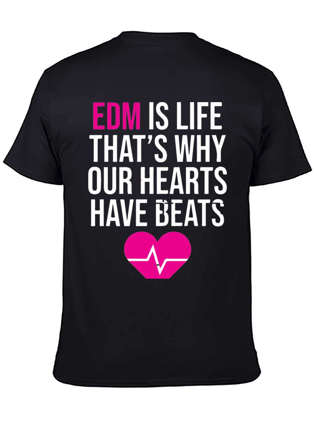 EDM Is Life Graphic Tee | Music Lovers T-Shirt