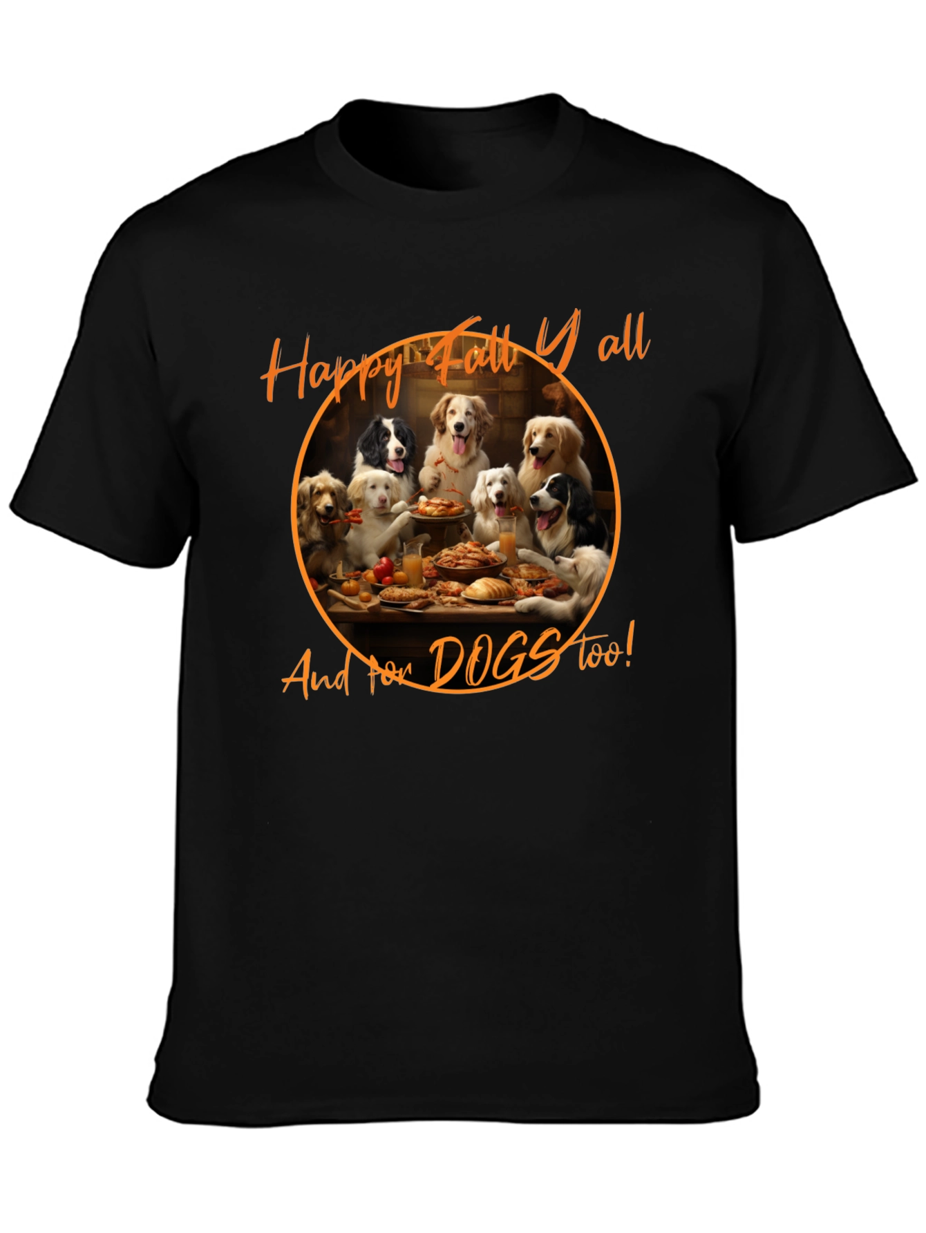 Happy Fall Yall Dogs T-Shirt
