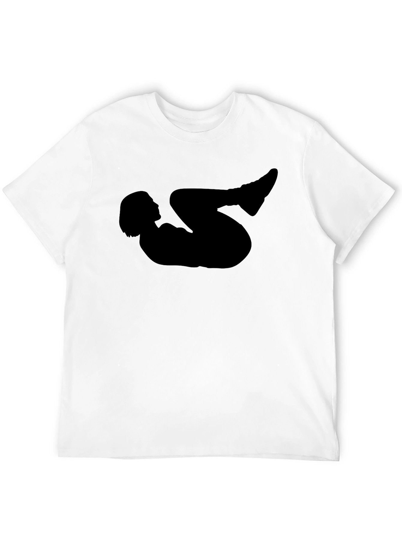 Silhouette Graphic Black T-Shirt