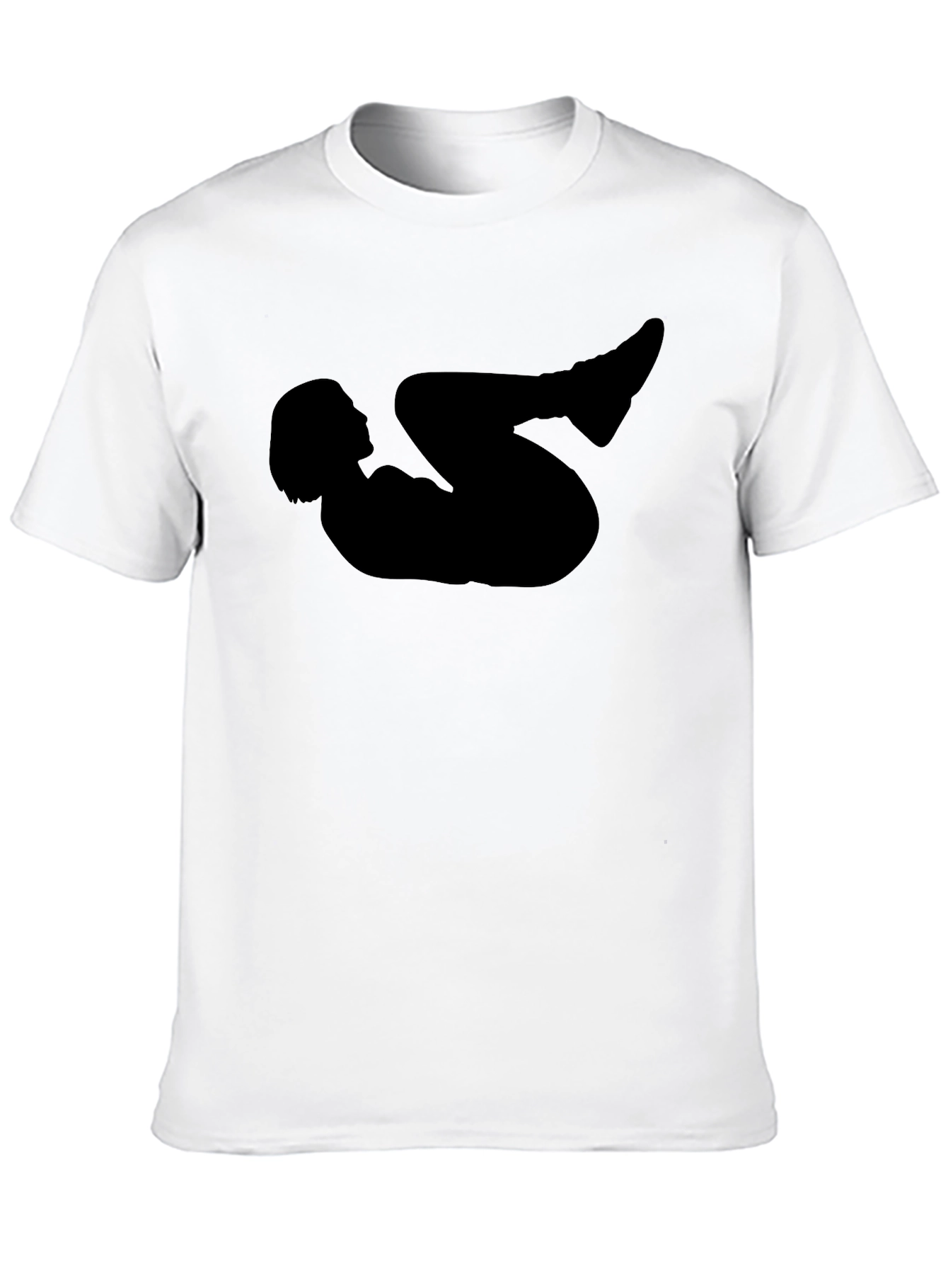 Silhouette Graphic Black T-Shirt