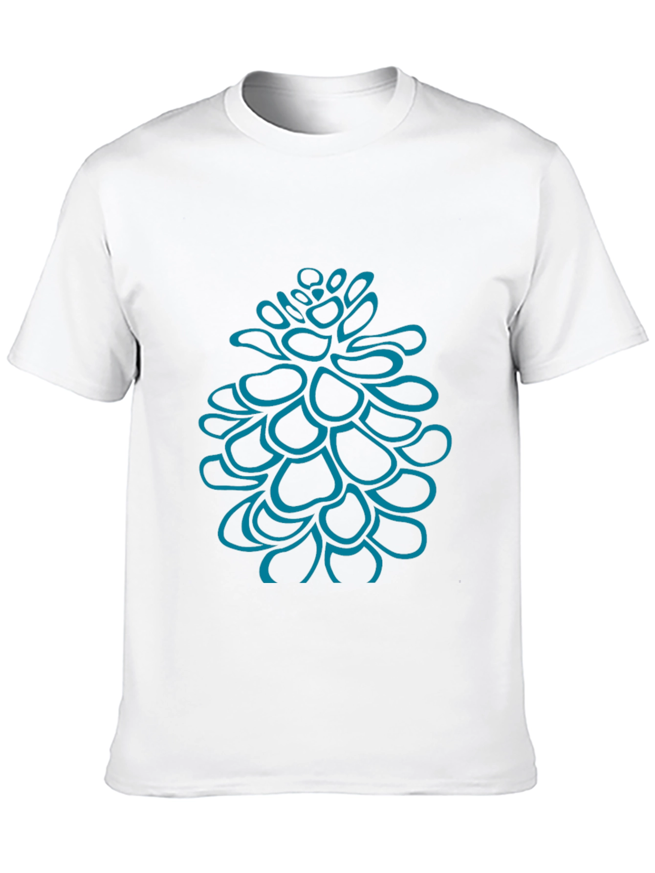 Pine Cone Graphic Tee - Casual Comfort