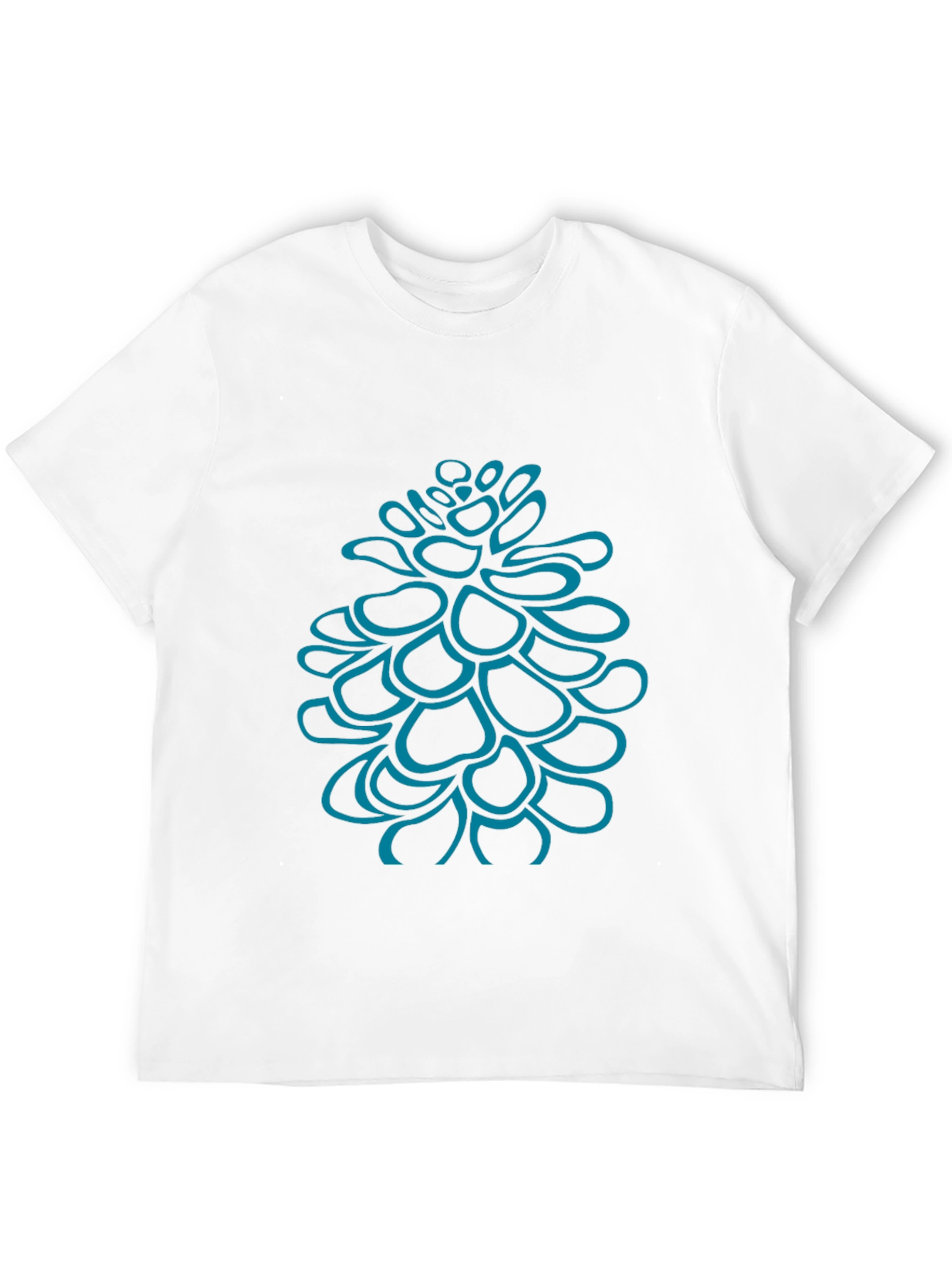 Pine Cone Graphic Tee - Casual Comfort