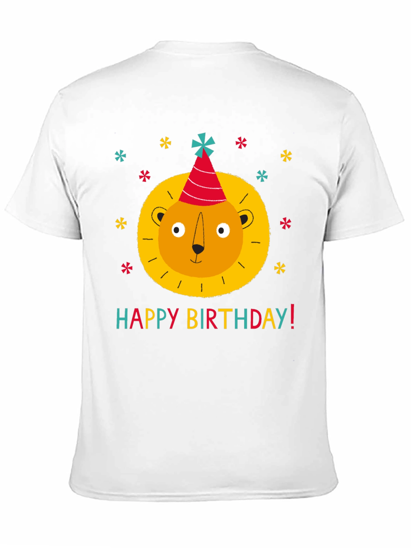 Birthday Lion T-Shirt - Fun Party Tee