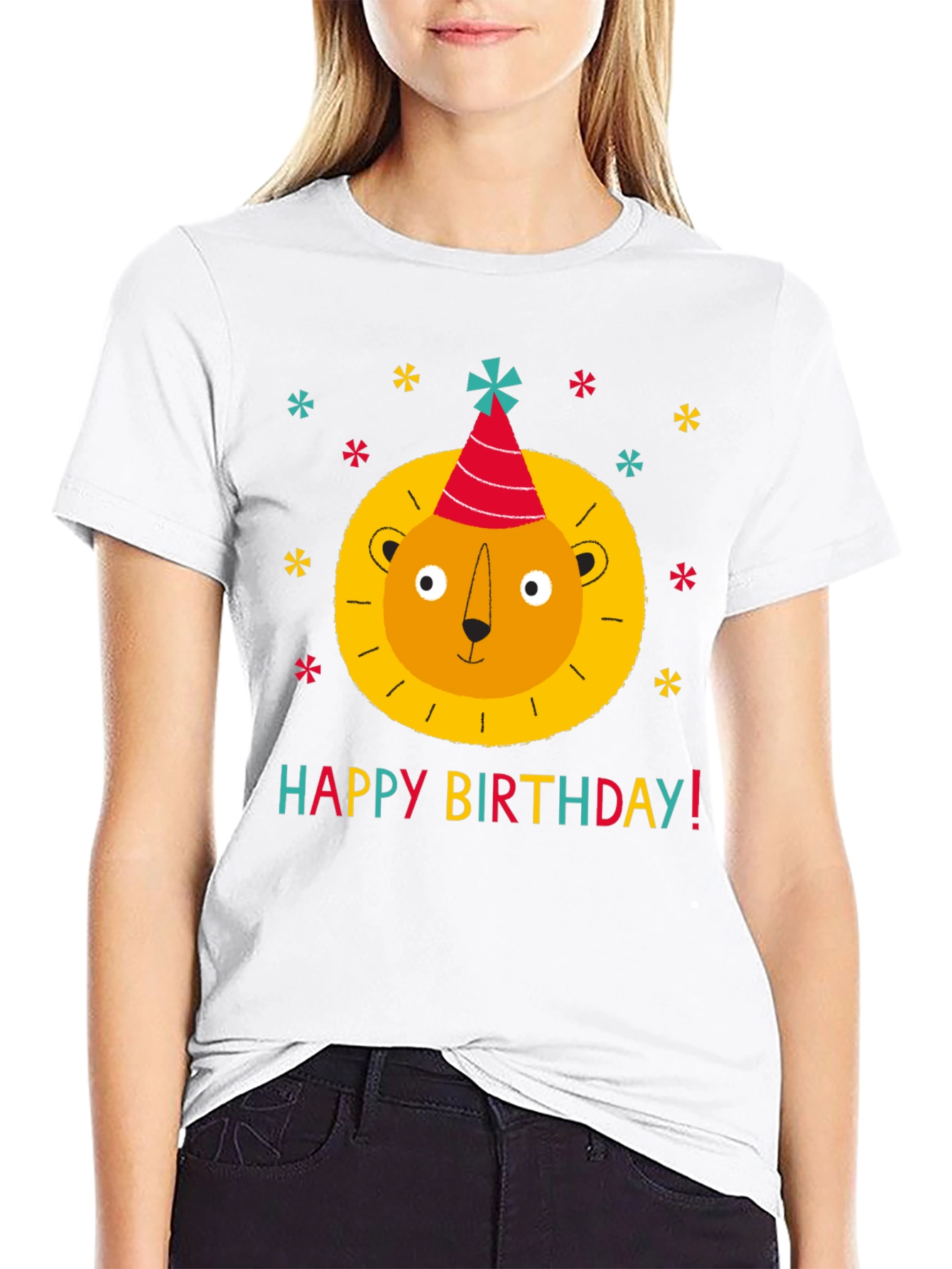 Birthday Lion T-Shirt - Fun Party Tee