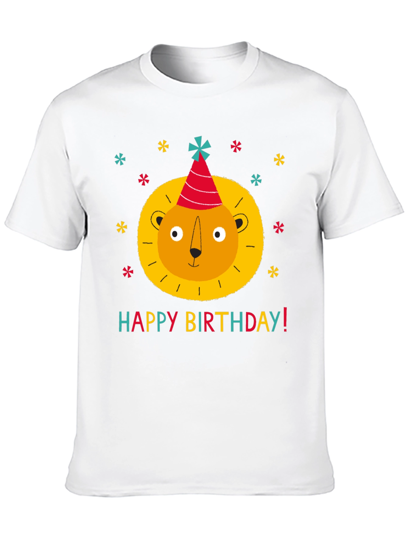 Birthday Lion T-Shirt - Fun Party Tee
