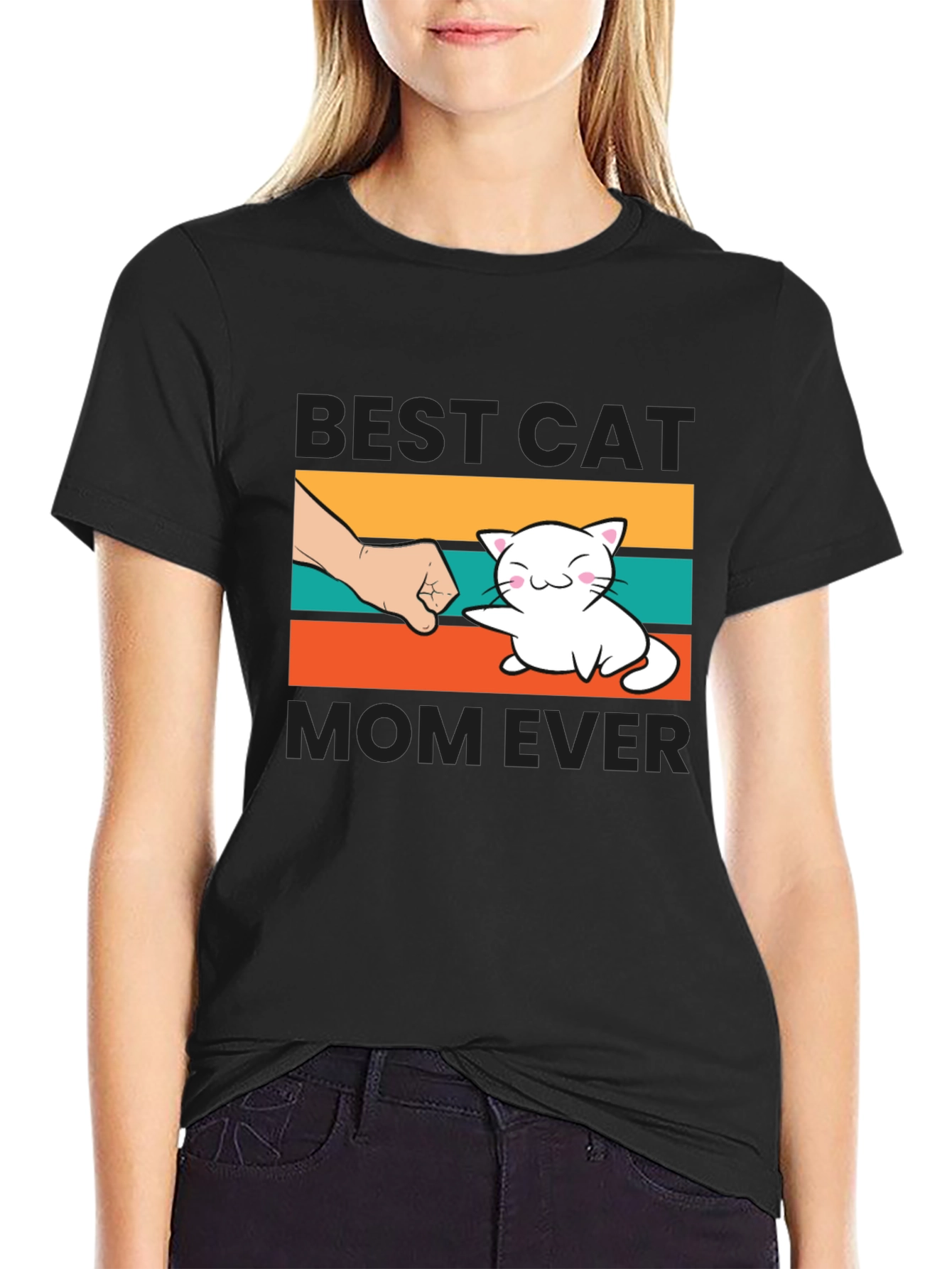 Best Cat Mom Ever T-Shirt