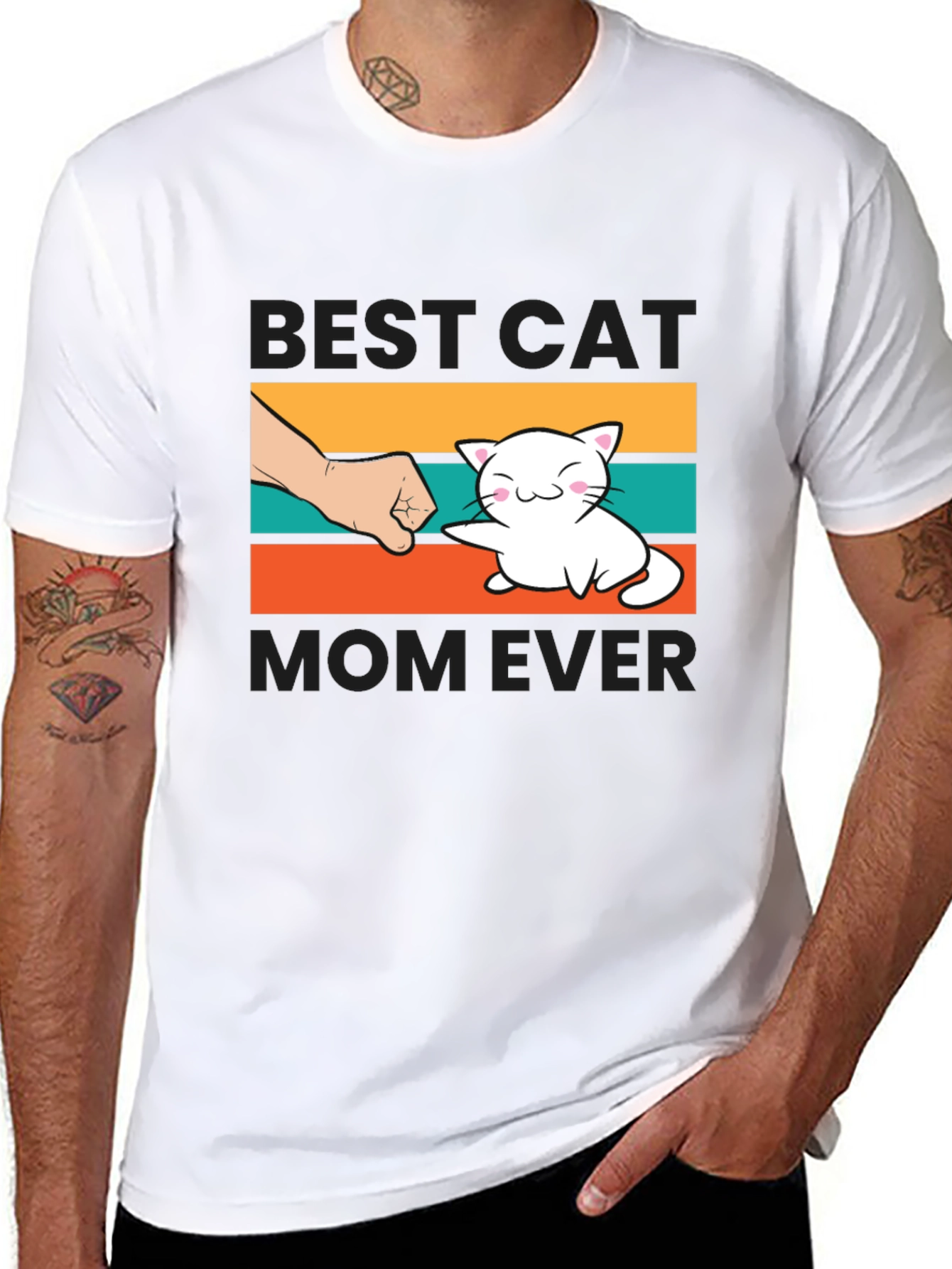 Best Cat Mom Ever T-Shirt