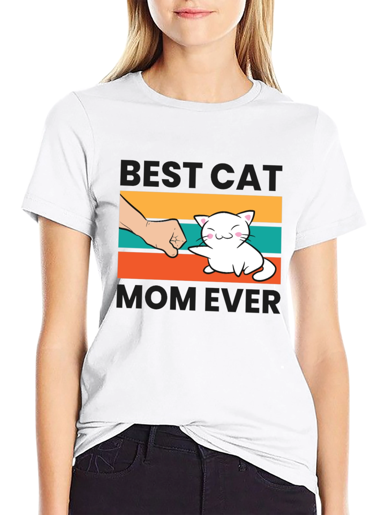 Best Cat Mom Ever T-Shirt