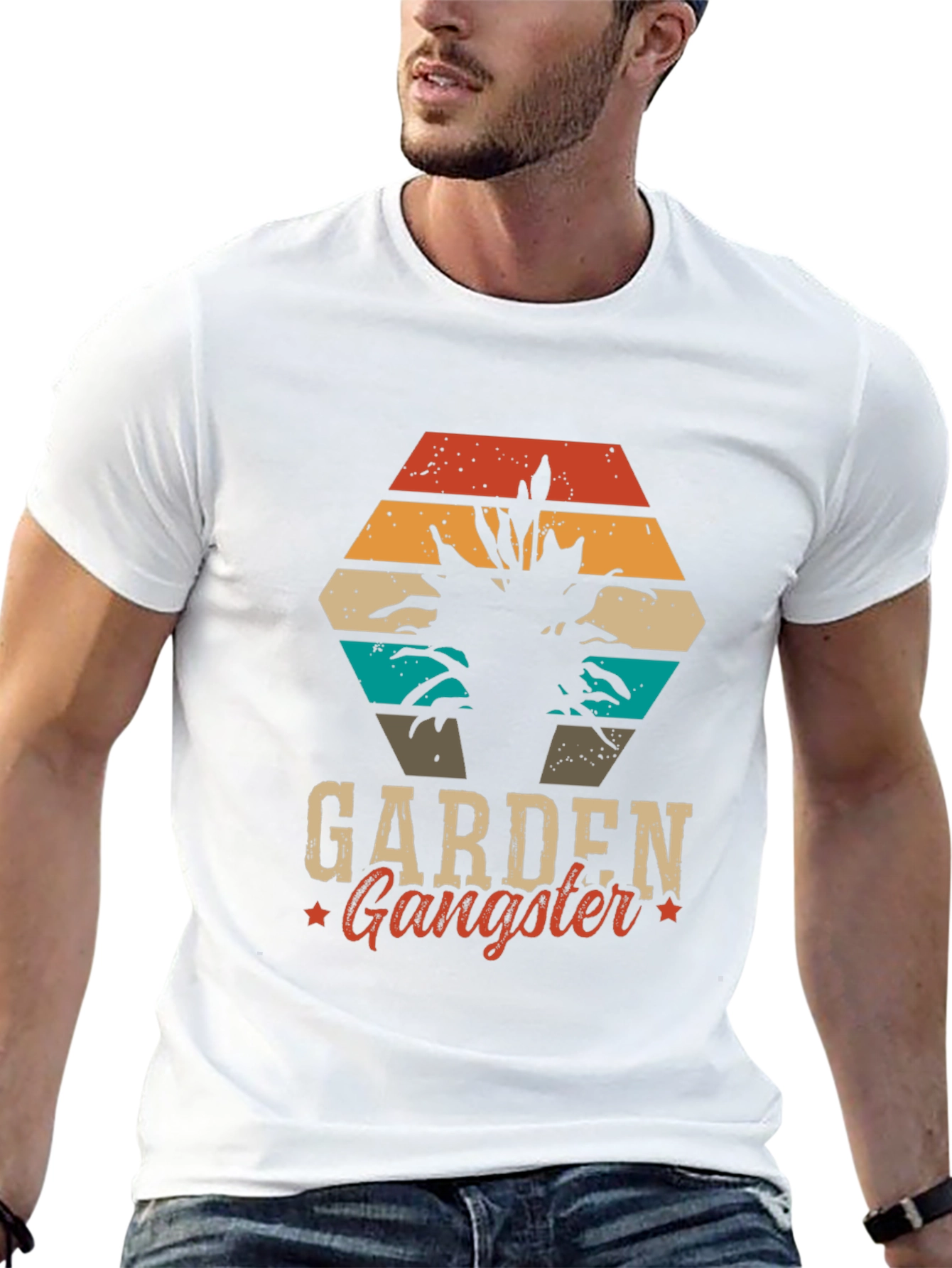 Garden Gangster Graphic Tee - Black T-Shirt