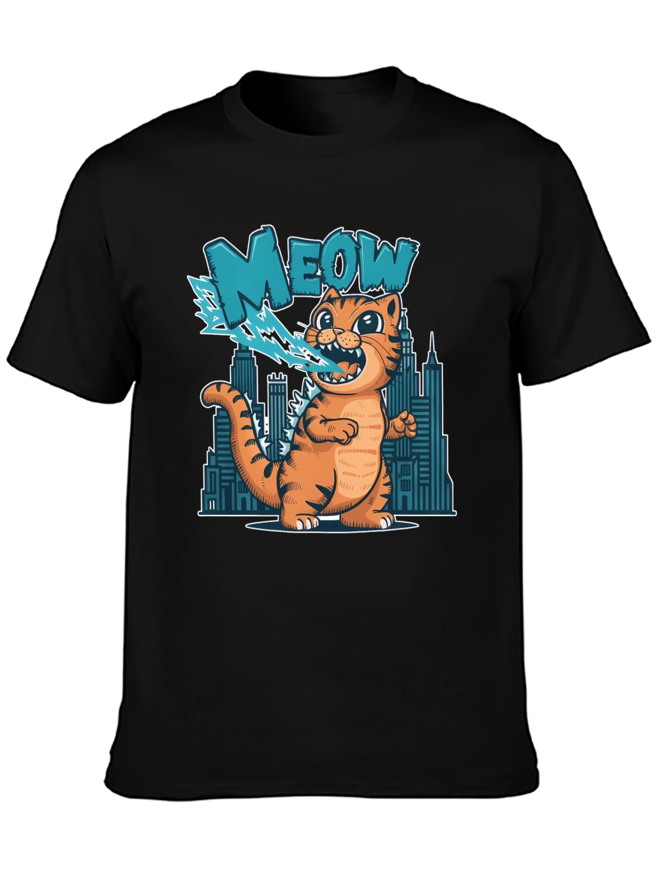 Meowzilla T-Shirt - Cat Godzilla Tee