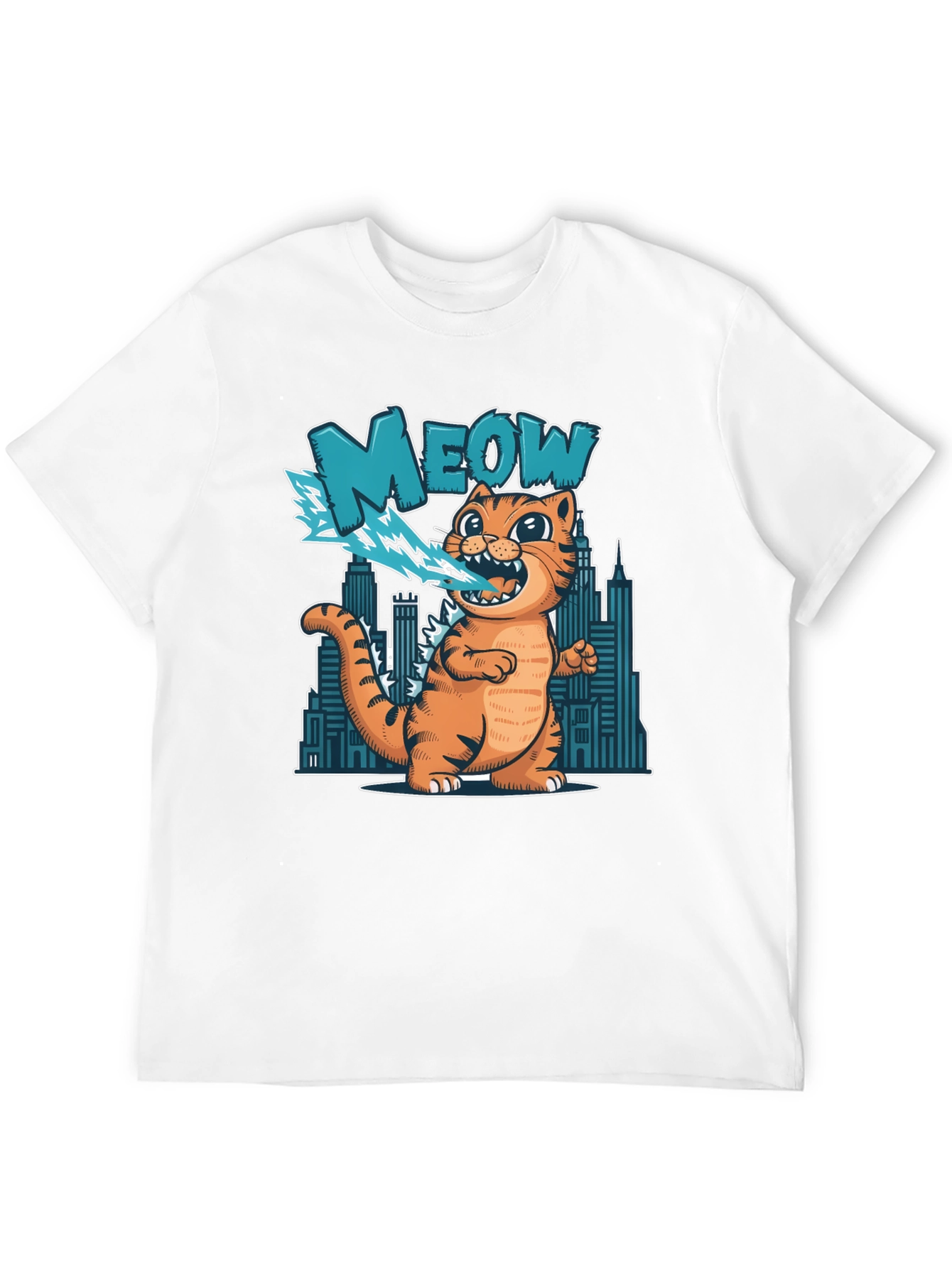Meowzilla T-Shirt - Cat Godzilla Tee
