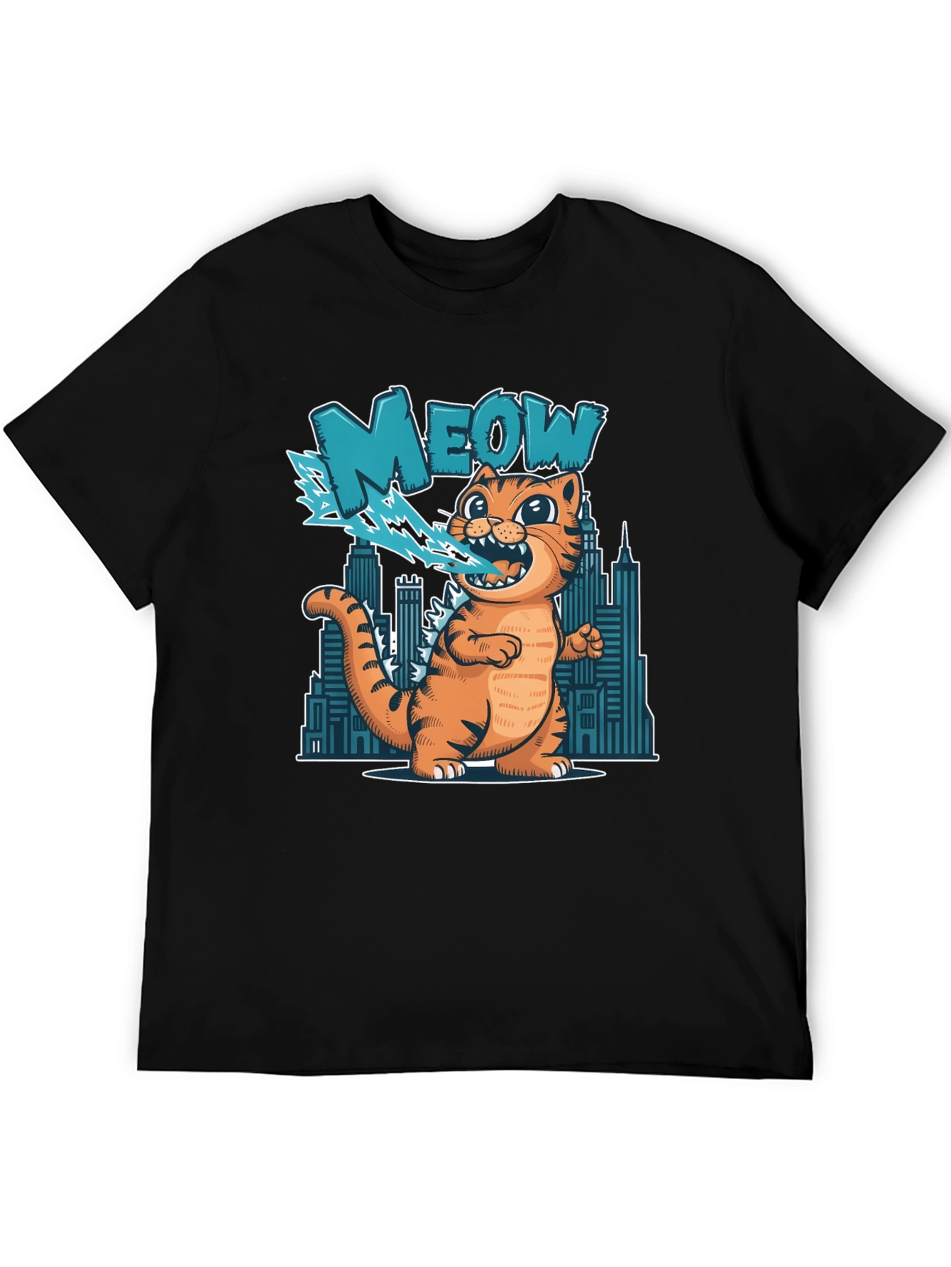 Meowzilla T-Shirt - Cat Godzilla Tee