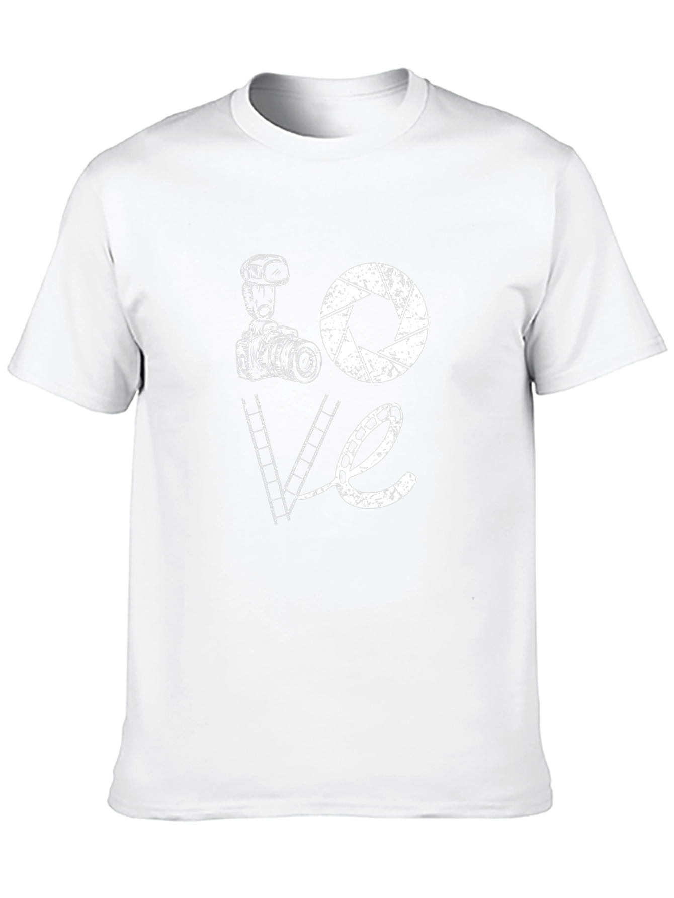 Photography Lover T-Shirt - Camera & Film Design