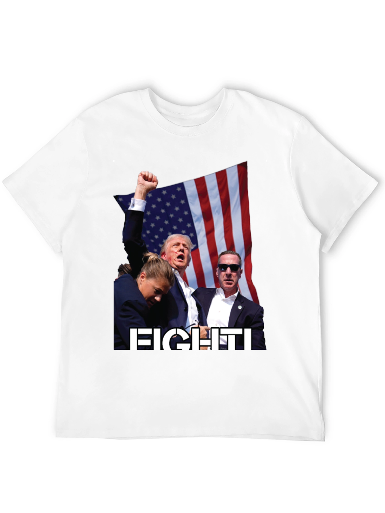Fight! Political Graphic T-Shirt