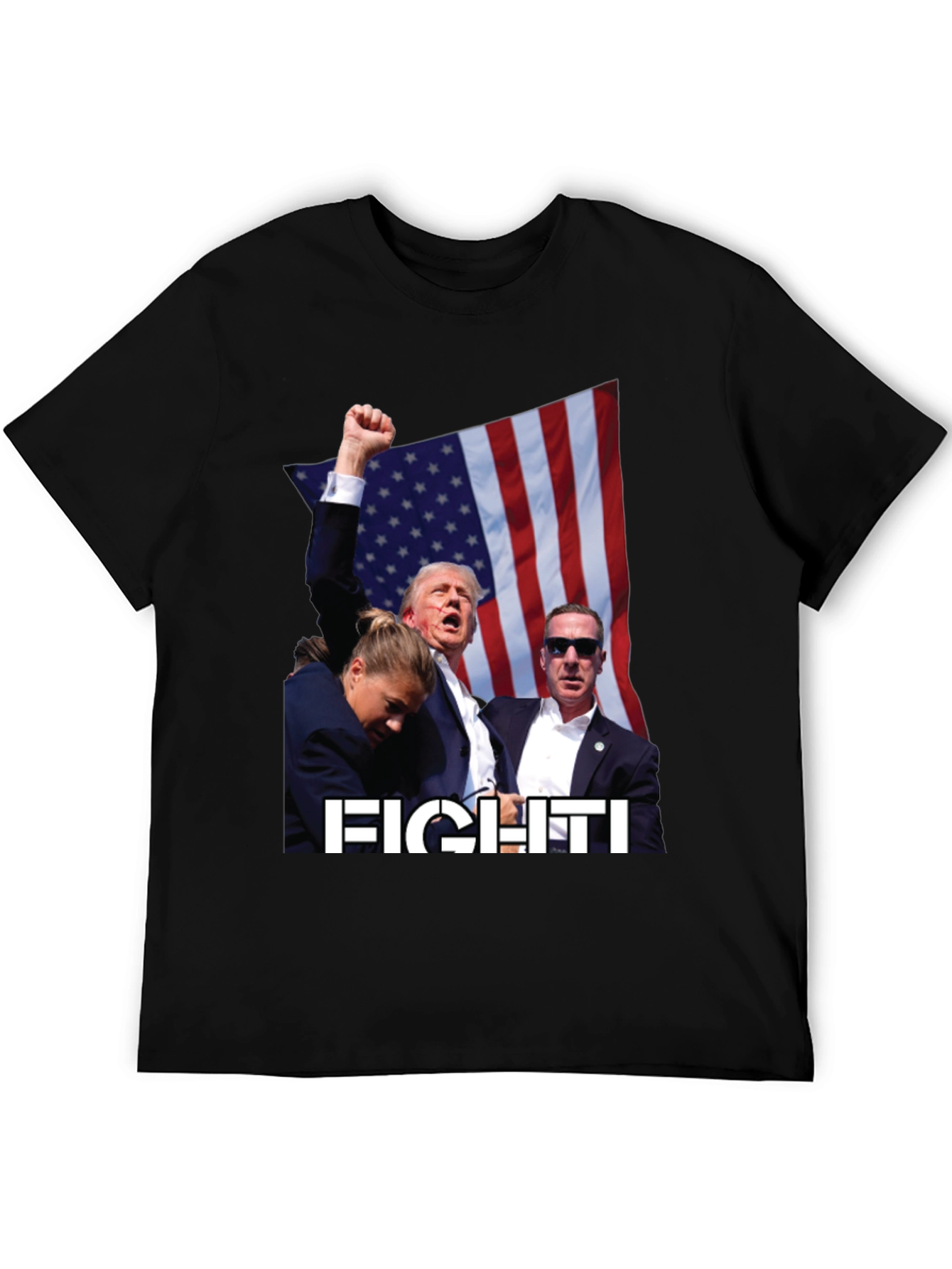 Fight! Political Graphic T-Shirt