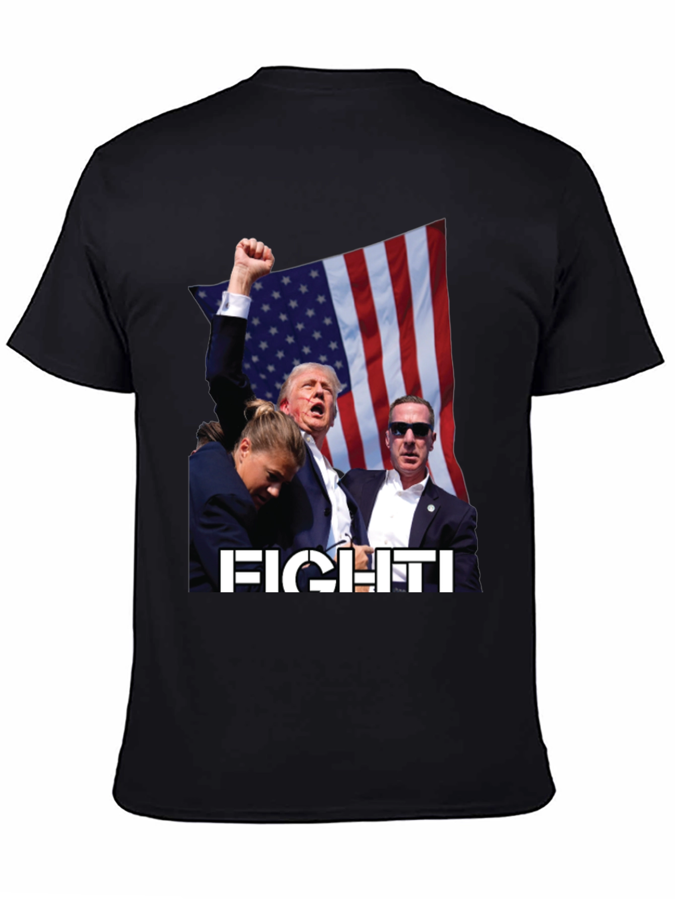 Fight! Political Graphic T-Shirt