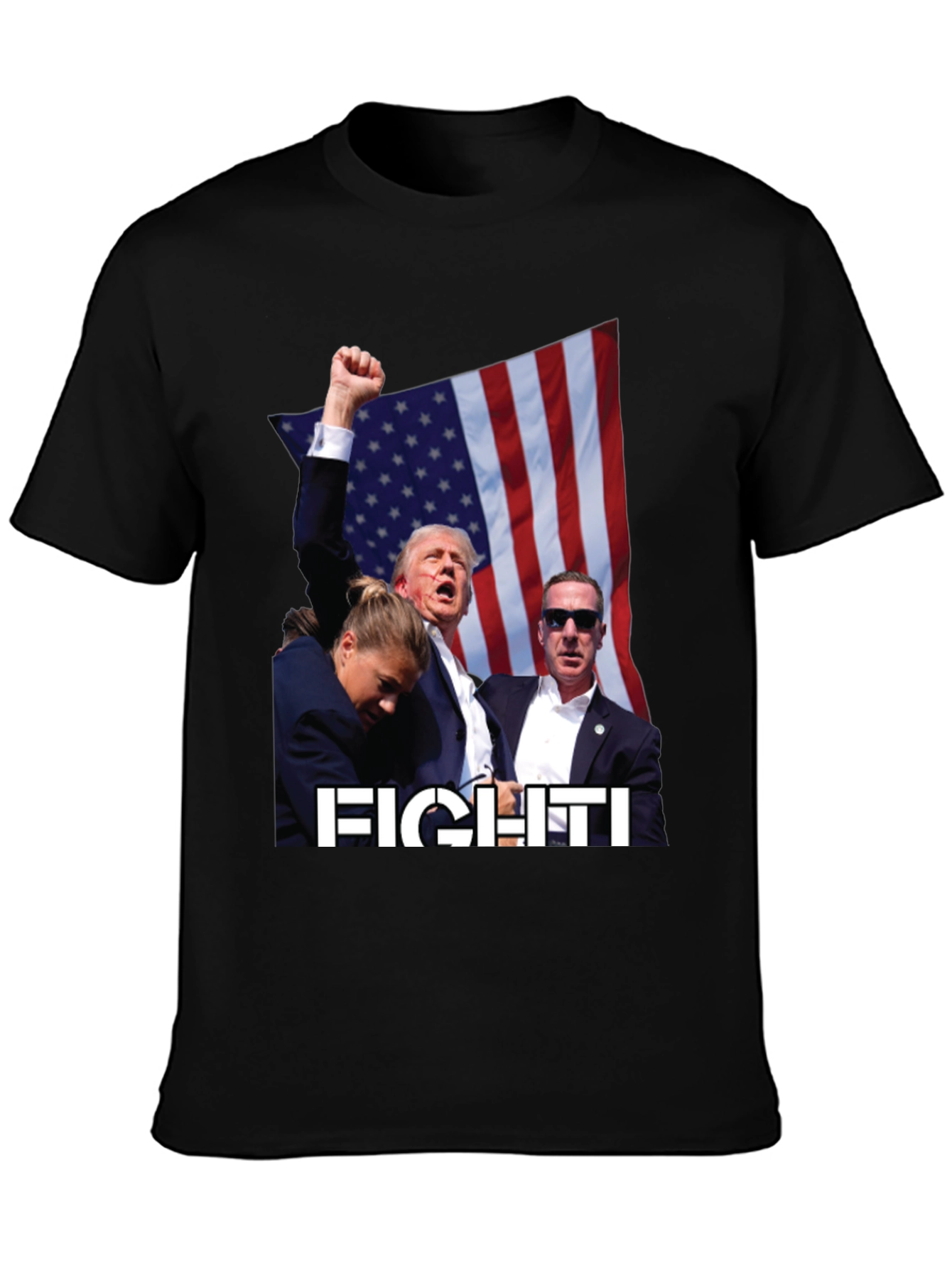 Fight! Political Graphic T-Shirt