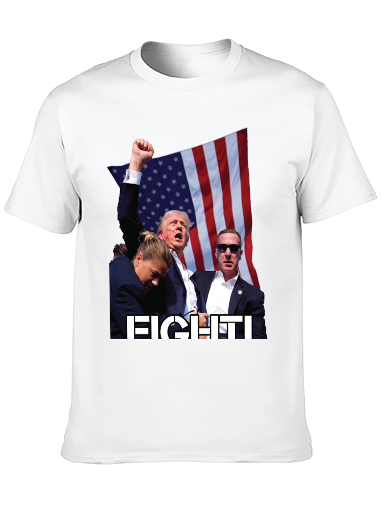 Fight! Political Graphic T-Shirt