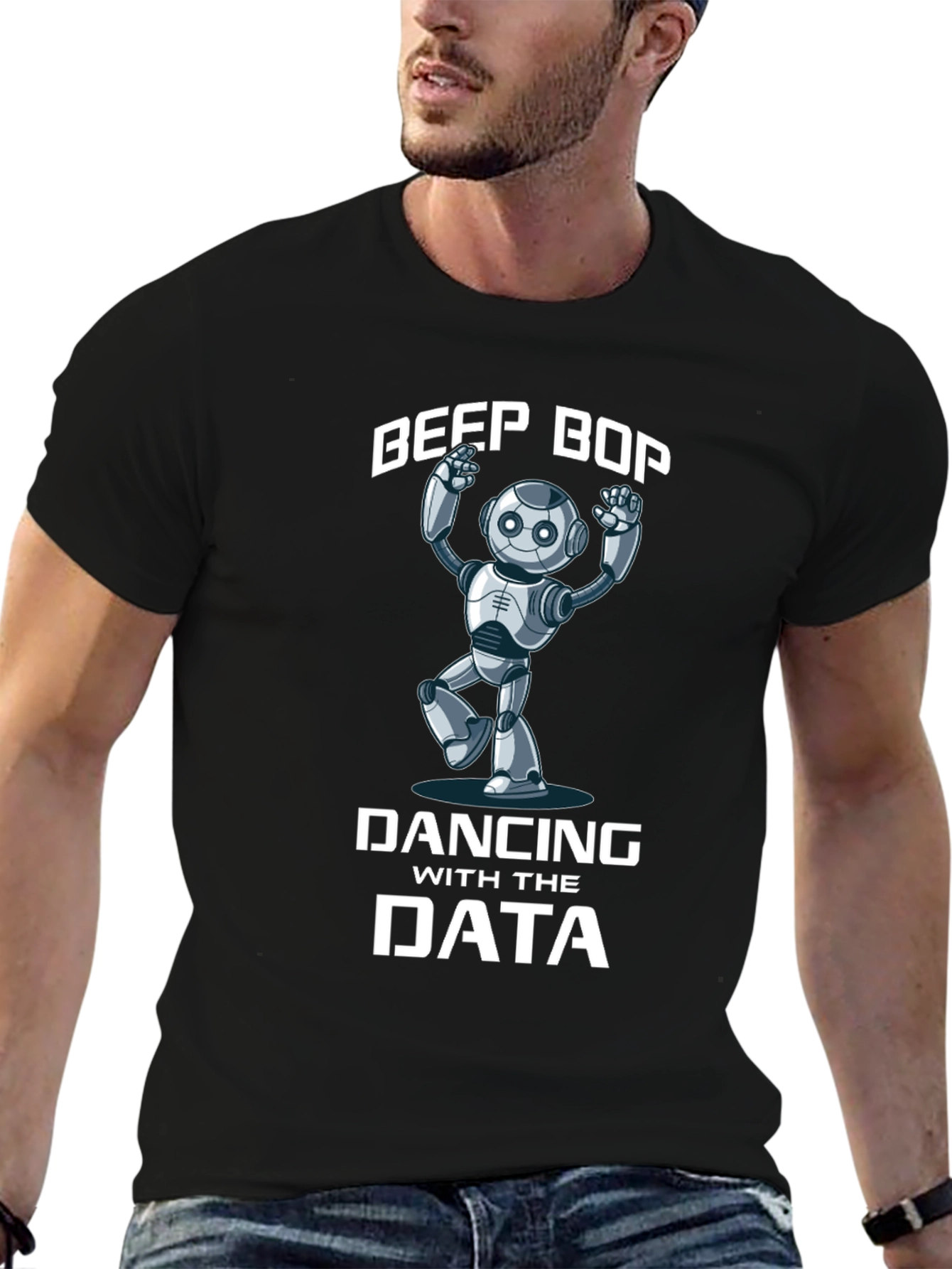 Beep Bop Dancing with the Data T-Shirt