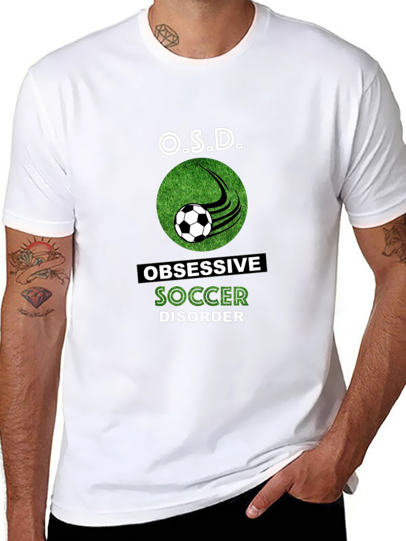 Obsessive Soccer Disorder Graphic Tee