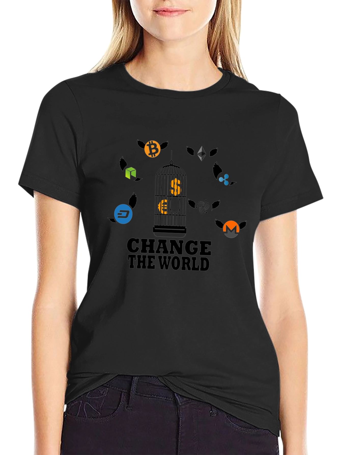 Change the World Crypto T-Shirt