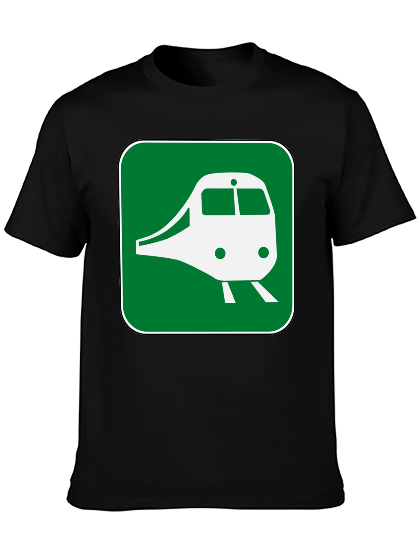Train Graphic Tee - Cool Transit Shirt